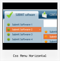 Css Menu Horizontal Drop Up Menu Css