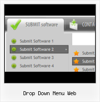 Drop Down Menu Web Html Tab Menu Bar