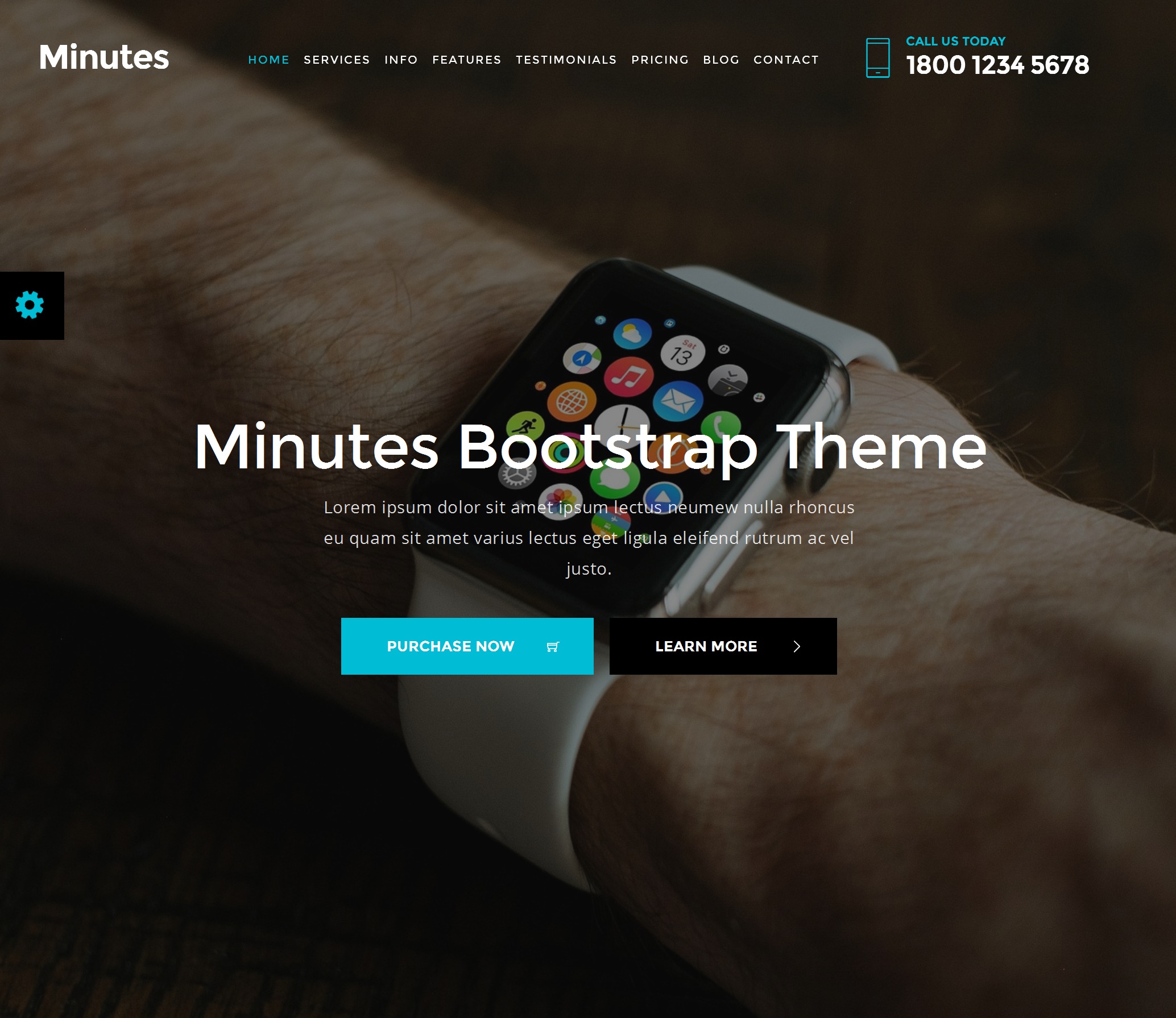 Mobile Bootstrap Restaurant Theme